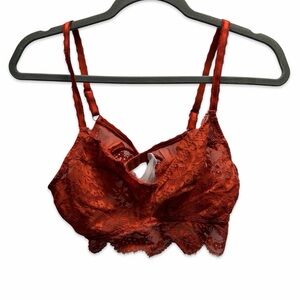 Crimson Lace Bralette